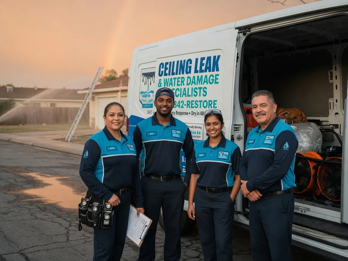 Ceiling Leak Cleanup company in South Woodstock, VT
